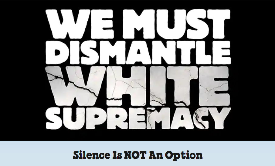 Ben & Jerry's website header image that states: We must dismantle white supremacy. Silence is not an option